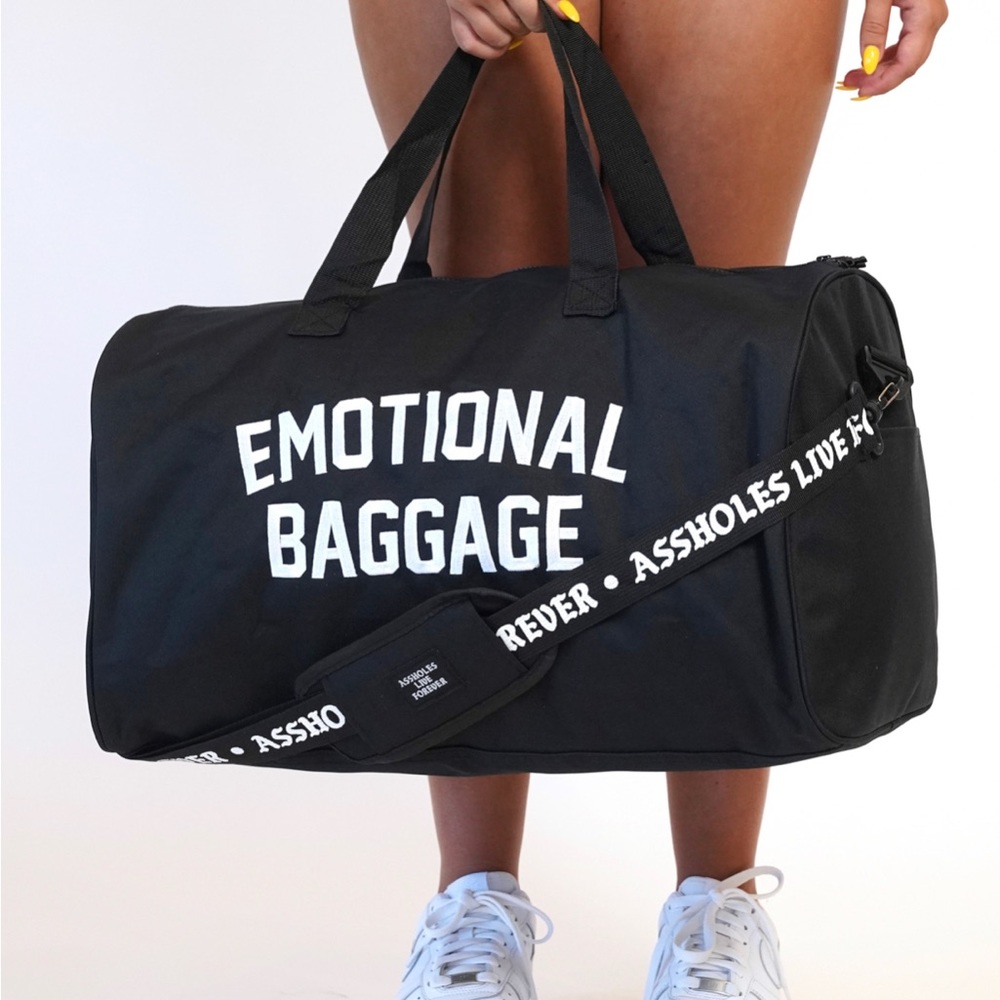Assholes Live Forever Emotional Baggage Duffle